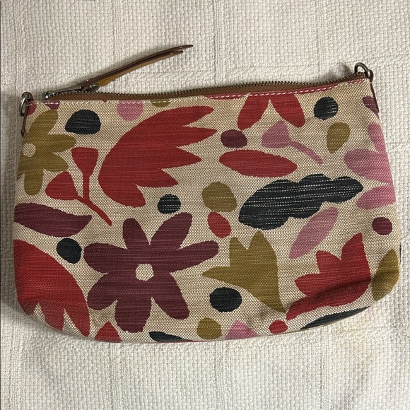 Fossil Women's Floral Canvas Clutch - Picture 2 of 10